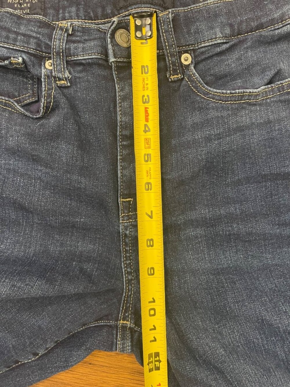 Lucky Brand Jeans High Rise Flare Stevie Sz 8/29 - Picture 7 of 9